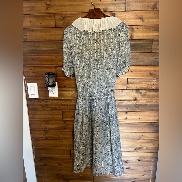 John Yang For Jack Mulqueen 100% silk midi dress size 6 - Picture 5 of 7